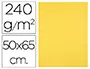 Imagen Cartulina liderpapel 50x65 cm 240g/m2 amarillo limon 2