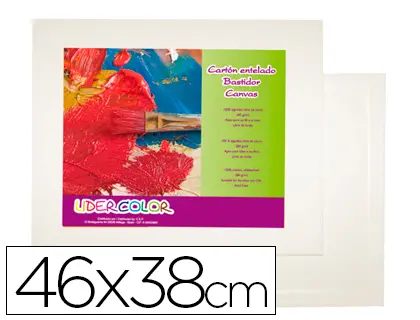 Imagen Carton entelado lidercolor 8f 100% fabricado en algodon grosor 0,3 cm 46x38 cm
