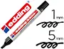 Imagen Rotulador edding marcador 3300 n.1 negro - punta biselada recargable 2