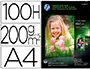 Imagen Papel hp photo semi-glossy 200g/m2 din a4 100h 2