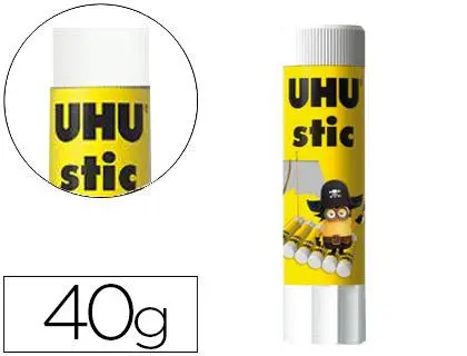 Imagen PEGAMENTO UHU BARRA 40 GR LICENCIA UNIDAD