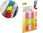 Imagen Banderitas separadoras rigidas dispensador 3 colores post-it index 686-pgo medianos22 banderitas por color 2