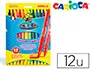 Imagen Rotulador carioca birello bipunta caja de 12 colores 2