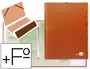 Imagen Carpeta clasificadora liderpapel 12 departamentos folio prolongado carton forrado naranja 2