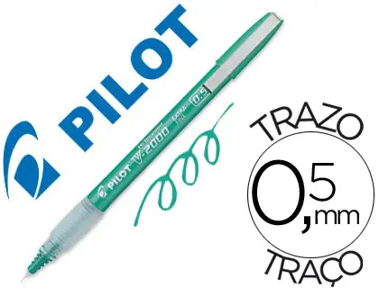 Imagen Rotulador pilot punta aguja 2005 verde -tinta liquida
