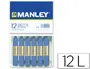 Imagen Lapices cera manley unicolor azul ultramar -caja de 12 n.18 2