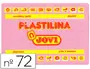 Imagen Plastilina jovi 72 rosa -unidad -tamao grande 2