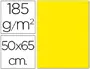 Imagen Cartulina guarro amarillo canario 50x65 cm 185 gr 2