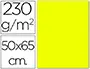 Imagen Cartulina fluorescente amarilla 50x65 cm 2
