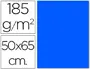Imagen Cartulina guarro azul mar -50x65 cm -185 gr 2
