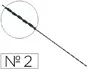 Imagen Pelos de segueta espiral n.2 -caja de 144 2