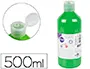 Imagen Pintura dedos liderpapel botella de 500 ml verde 2