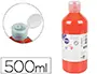 Imagen Pintura dedos liderpapel botella de 500 ml rojo 2