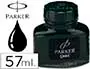 Imagen Tinta estilografica parker negra -frasco 2