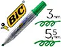 Imagen Rotulador bic velleda para pizarra verde -punta biselada 5.9 mm 2