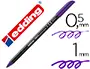 Imagen Rotulador edding punta fibra 1200 violeta n.8 -punta fibra 0.5 mm 2