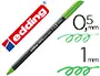 Imagen Rotulador edding punta fibra 1200 verde claro n.11 -punta redonda 0.5 mm 2