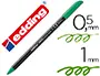 Imagen Rotulador edding punta fibra 1200 verde n.4 -punta redonda 0.5 mm 2