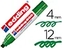 Imagen Rotulador edding marcador permanente 800 verde -punta biselada 12 mm 2