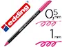 Imagen Rotulador edding punta fibra 1200 rosa n.9 -punta redonda 0.5 mm 2