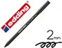 Imagen Rotulador edding punta fibra 1300 negro -punta redonda 2 mm 2