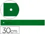 Imagen Regla faber 30 cm plastico verde 2