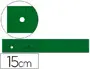 Imagen Regla faber 15 cm plastico verde 2