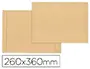 Imagen Sobre liderpapel bolsa armado kraft envio seguridad 260x360 mm solapa tira de silicona papel 120 gr caja de 100 2