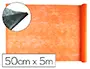 Imagen Tejido sin tejer liderpapel terileno 25 g/m2 rollo de 5 mt naranja 2