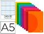 Imagen Libreta liderpapel 360 tapa de plastico a5 48 hojas 90g/m2 rayado n 46 colores surtidos 2