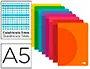 Imagen Libreta liderpapel 360 tapa de plastico a5 48 hojas 90g/m2 cuadro 3 mm con margen colores surtidos 2