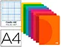 Imagen Libreta liderpapel 360 tapa de plastico a4 48 hojas 90g/m2 rayado n 46 colores surtidos 2