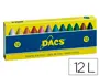 Imagen Lapices cera dacs caja de 12 colores 2