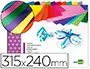 Imagen Bloc trabajos manuales liderpapel charol 240x315mm 10hojas colores surtidos 2