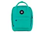 Imagen Cartera antartik mochila 2 asas y bolsillos exteriores menta 300x115x390 mm 2