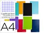 Imagen Cuaderno espiral liderpapel a4 micro witty tapa dura 140h 75gr cuadro 5mm 5 bandas 4 taladros colores surtidos 2