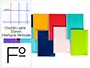 Imagen Cuaderno espiral liderpapel folio smart tapa blanda 80h 60gr rayado montessori 3,5mm con margen colores surtidos 2