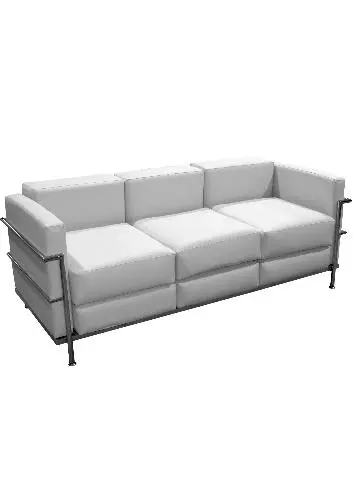Imagen Sof Salobre similpiel blanco