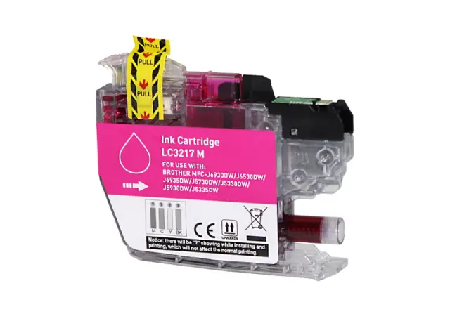 Imagen Brother Lc3217 V4 Magenta Cartucho De Tinta Generico Lc3217M