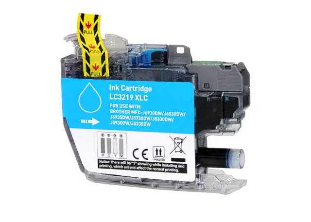 Imagen Brother Lc3219Xl V4 Cyan Cartucho De Tinta Generico Lc3219Xlc