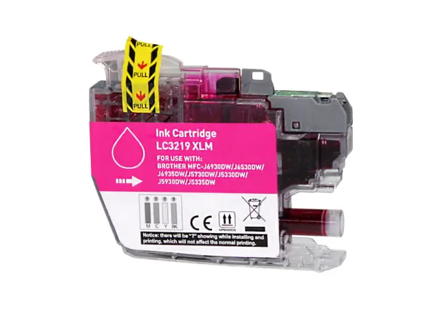 Imagen Brother Lc3219Xl V4 Magenta Cartucho De Tinta Generico Lc3219Xlm