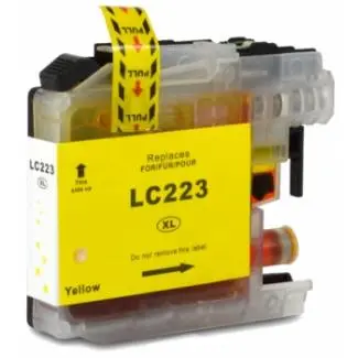 Imagen BROTHER LC223/LC221 V3 AMARILLO CARTUCHO DE TINTA GENERICO LC223Y/LC221Y 