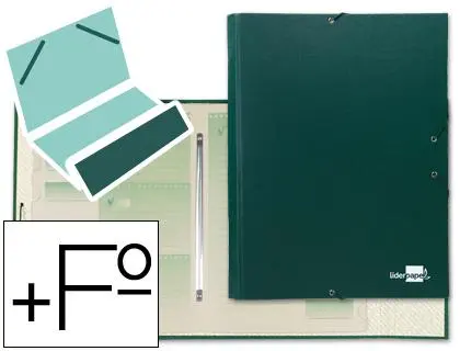 Imagen Carpet Clasificadora Forrada Verde