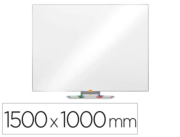 Imagen Pizarra blanca nobo nano clean ip pro lacada magnetica 1500x1000 mm