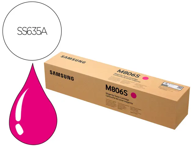 Imagen Toner hp samsung magenta standard (cltm806s/els)