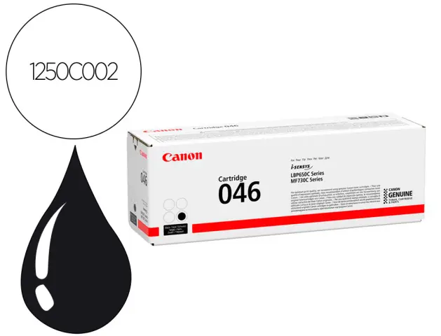 Imagen Toner canon 046bk lbp650 mfc730 negro
