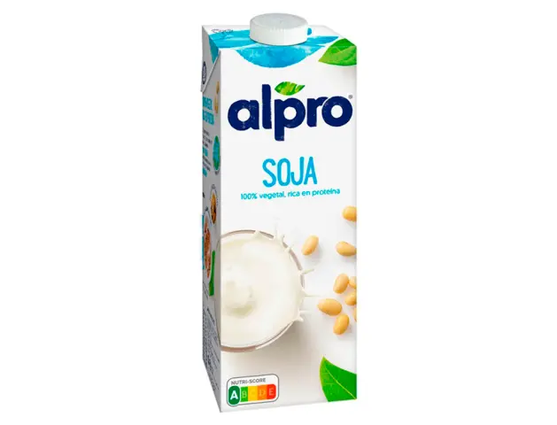 Imagen Bebida de soja alpro 100% vegetal rica en proteinas con calcio y vitaminas brik de 1 litro