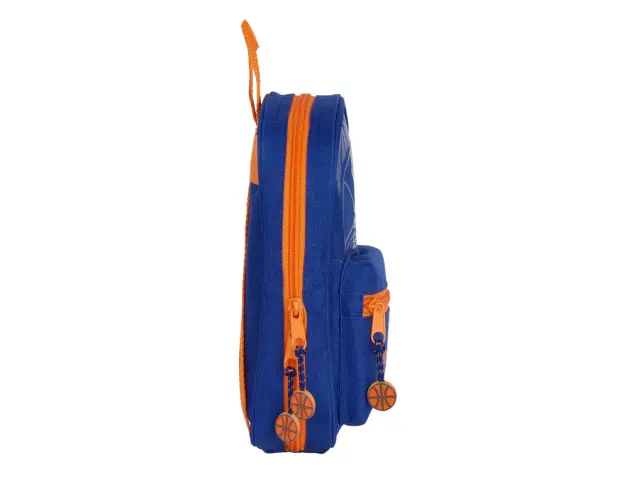 Imagen Plumier escolar safta valencia basket club mochila con 4 portatodos llenos 120x50x230 mm 4