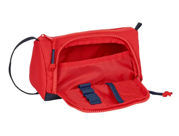 Imagen Bolso escolar safta portatodo con bolsillo desplegable vacio 200x85x110 mm seleccion espaola de futbol 5