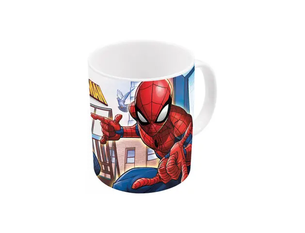 Imagen Taza grande safta escolar 325 ml 117x87x100 mm spider-man great power 2